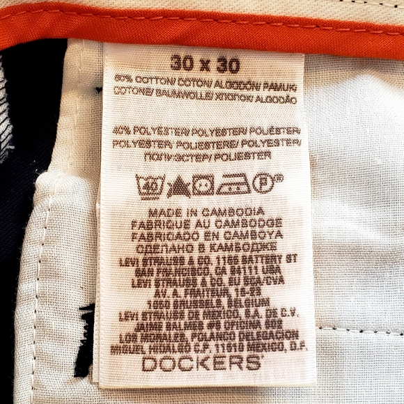 Vintage Dockers Pants in Black, Mens Size 30x30 - Picture 9 of 10